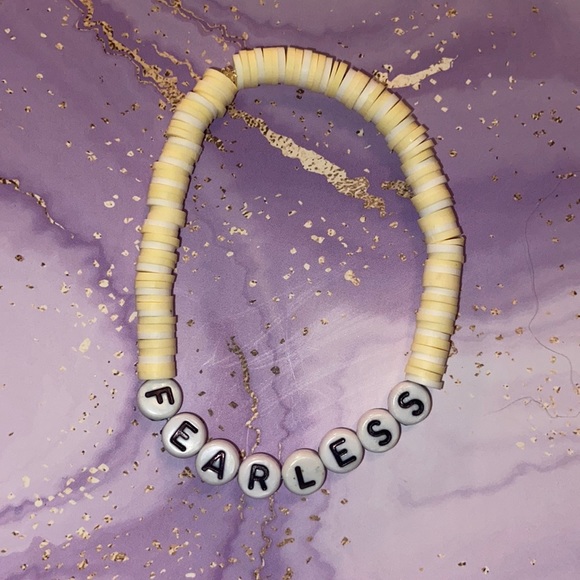 Jewelry - Taylor Swift Fearless handmade bracelet